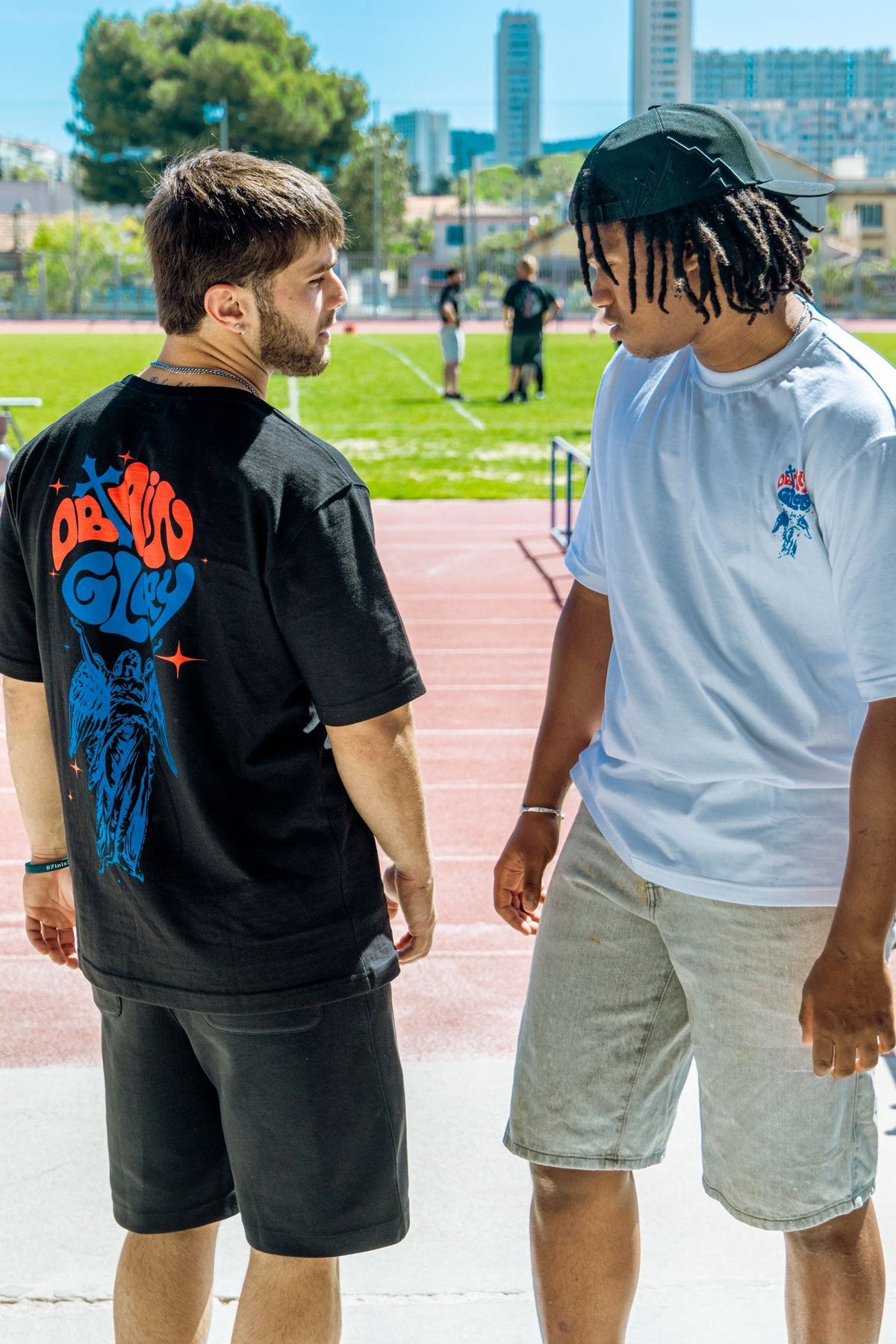 Angel Tee — Black & White