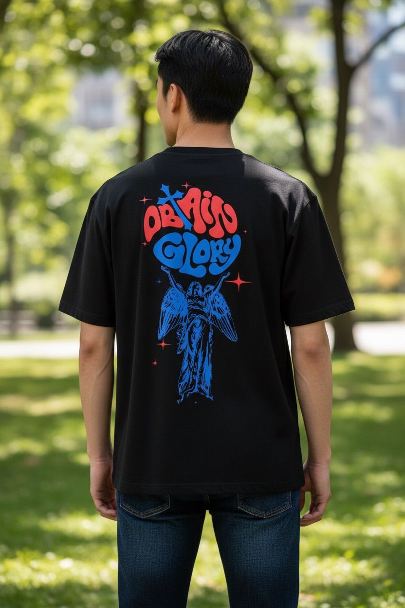 Color:Black — Angel Tee