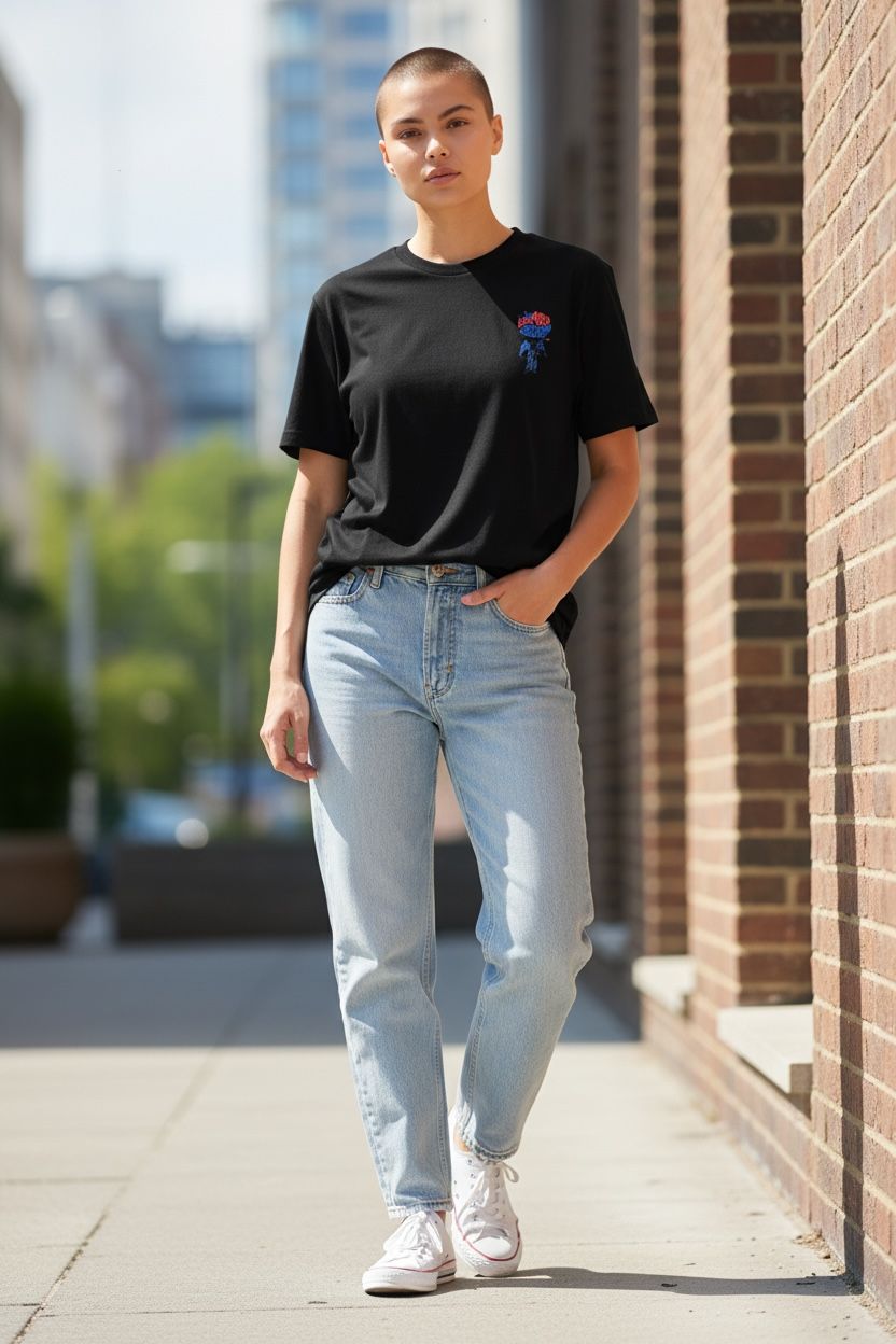 Color:Black — Angel Tee