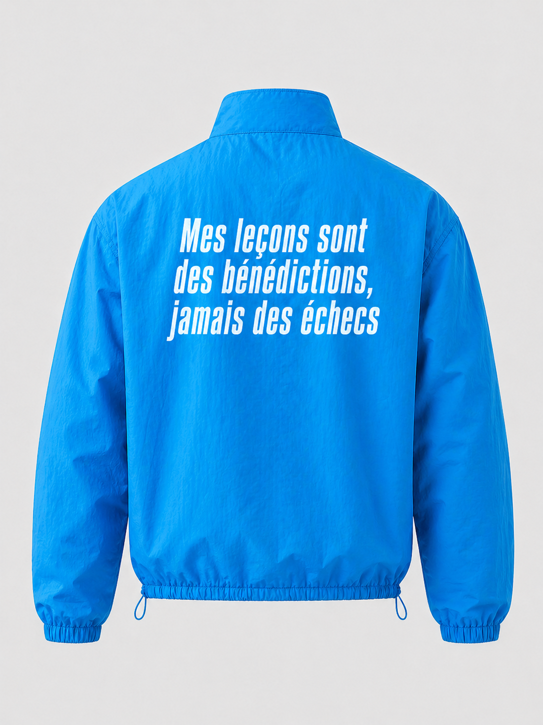 Color:Bleu — Windbreaker Jacket FR (dos)