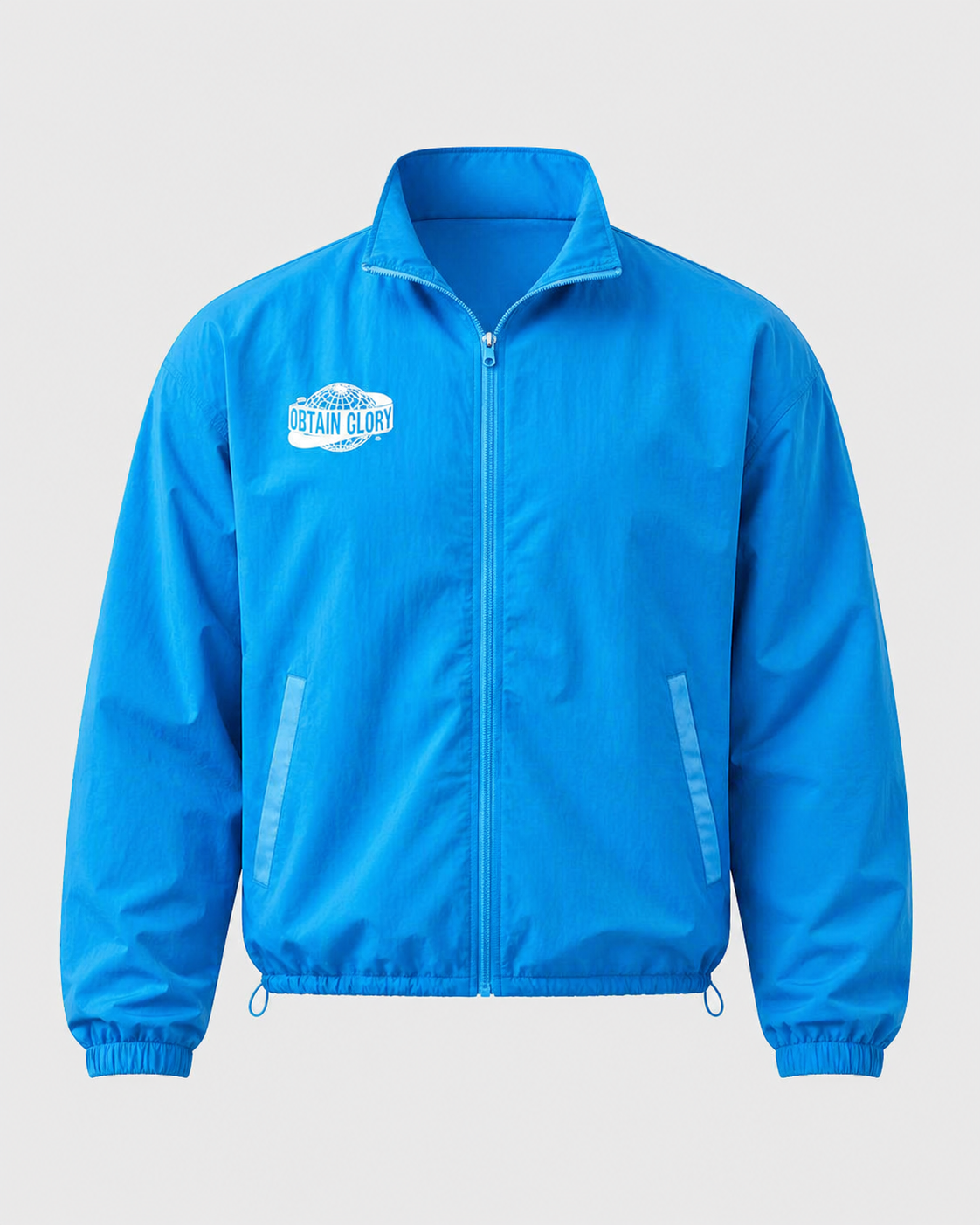 Color:Bleu — Windbreaker Jacket FR (face)
