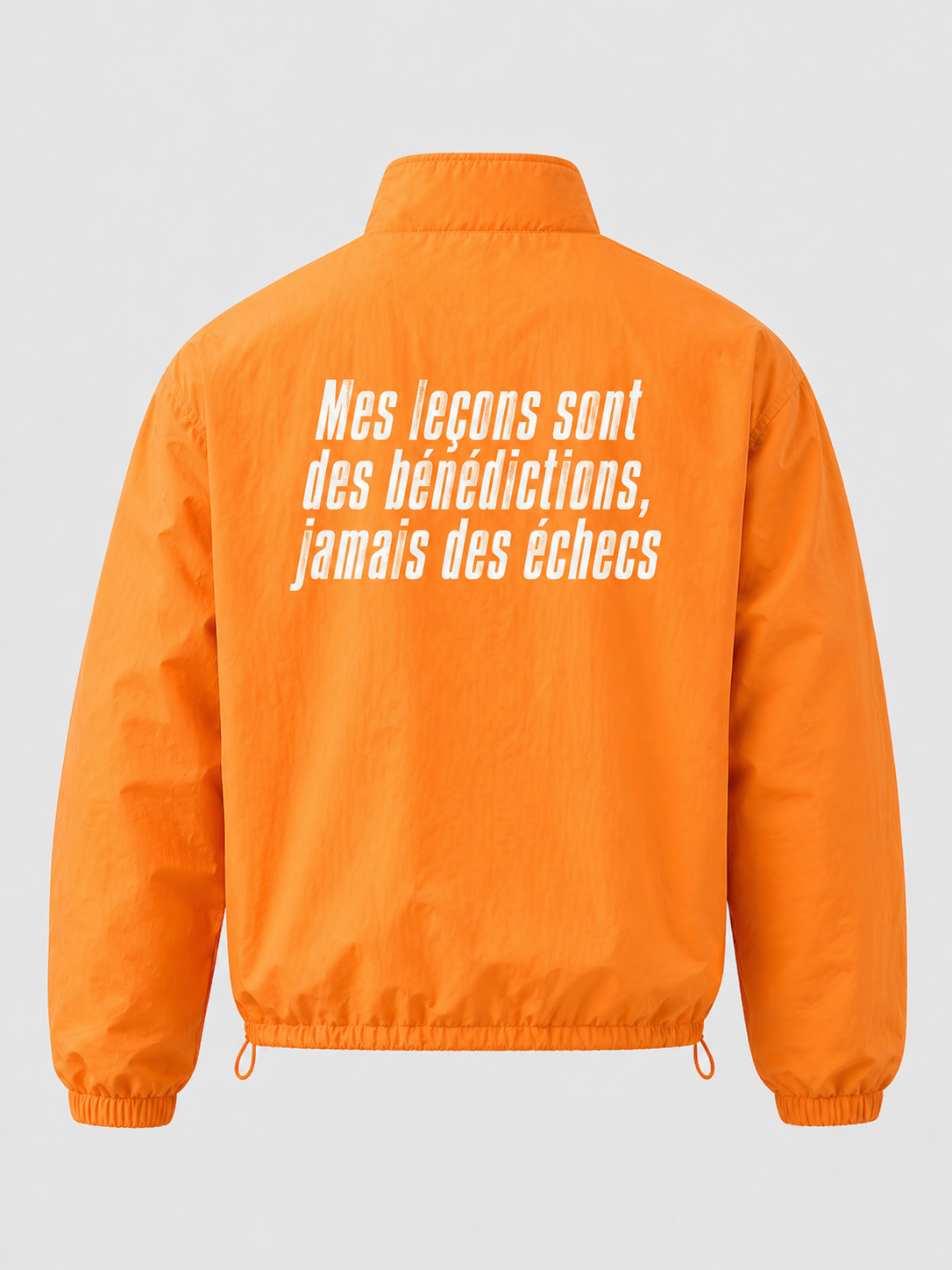 Color:Orange — Windbreaker Jacket FR (dos)