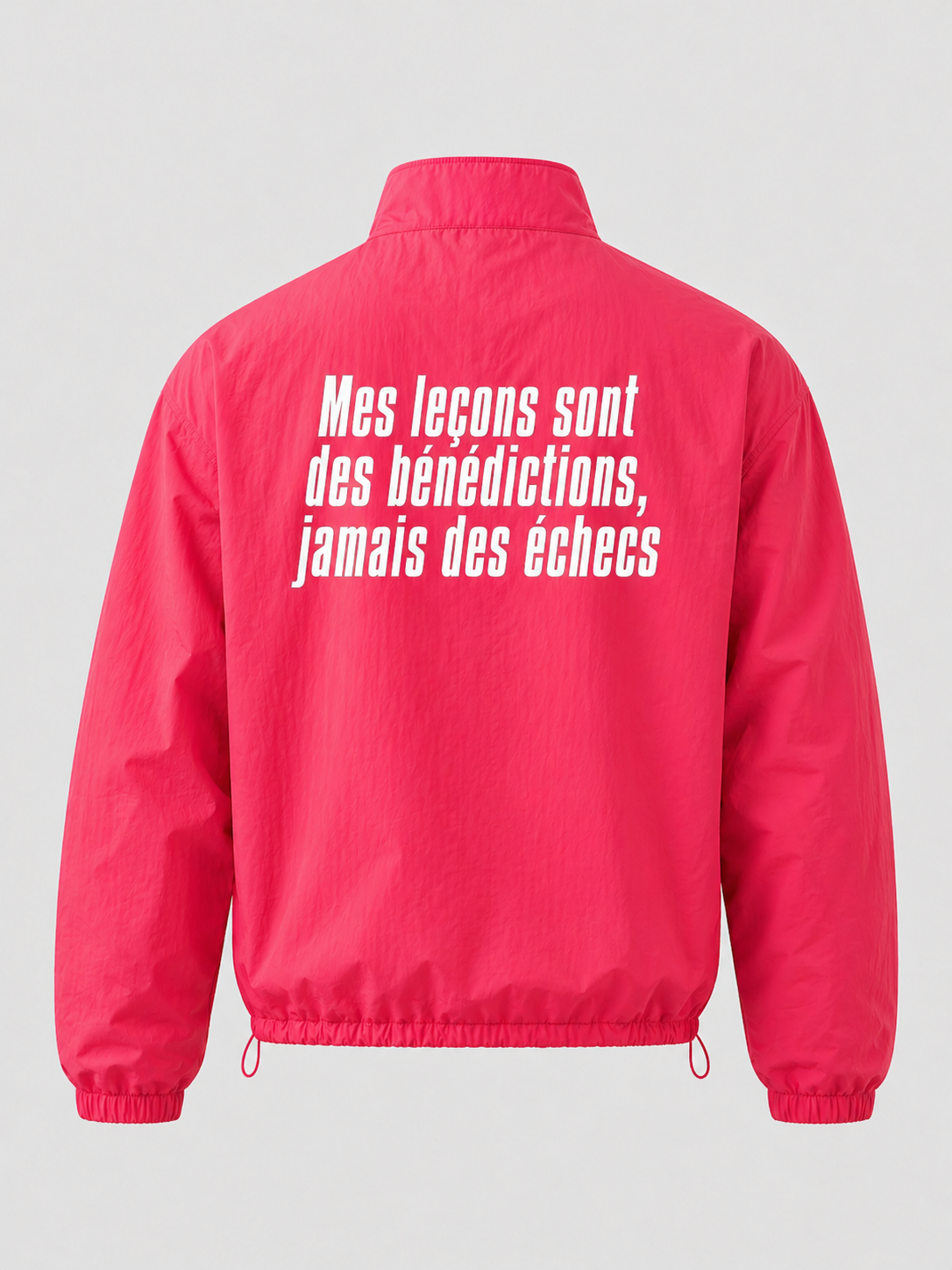Color:Rose — Windbreaker Jacket FR (dos)