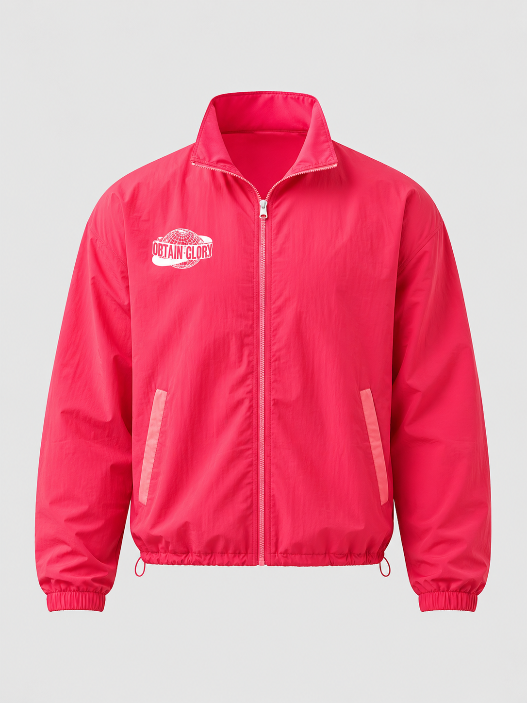 Color:Rose — Windbreaker Jacket FR (face)