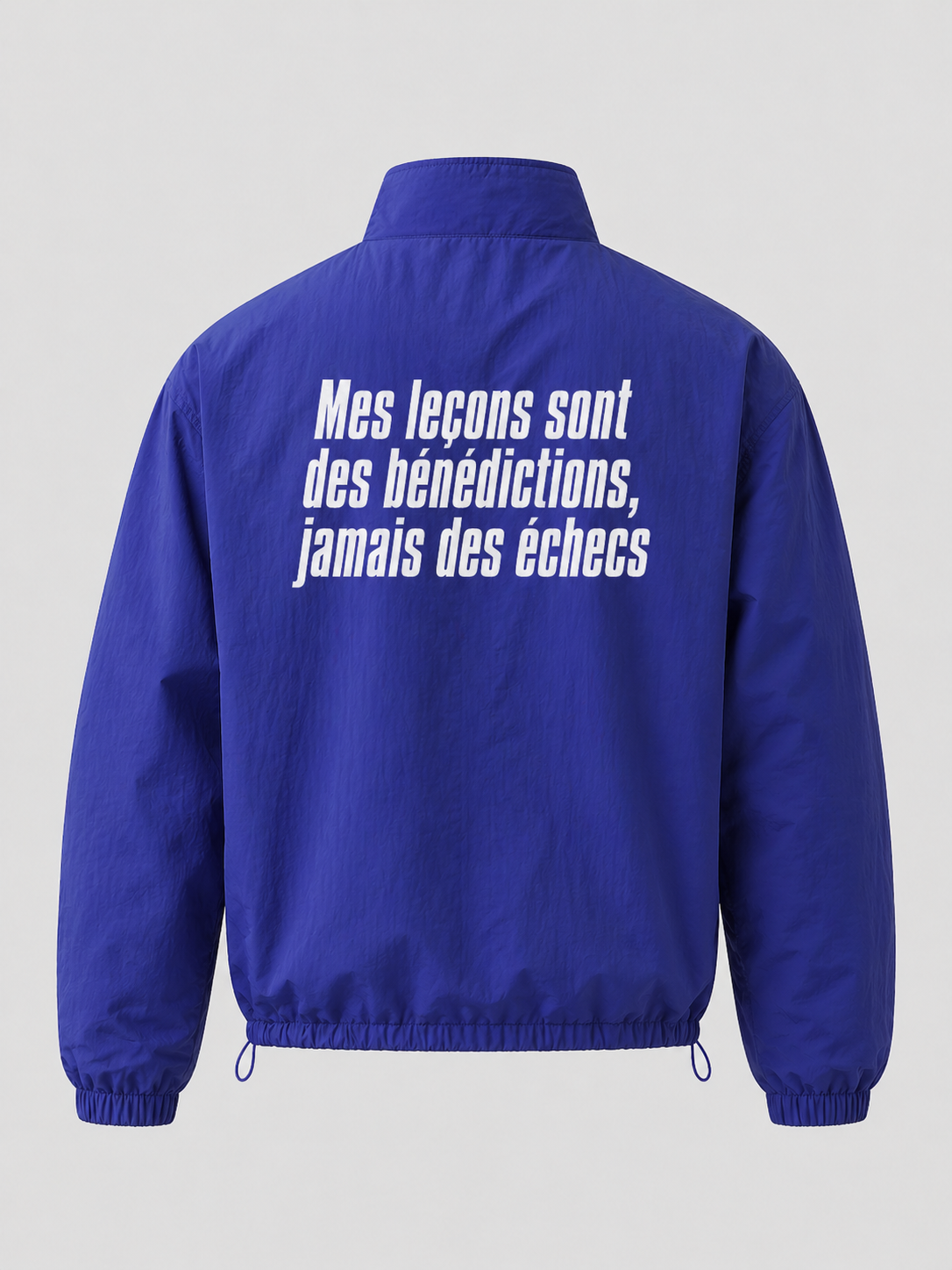 Color:Violet — Windbreaker Jacket FR (dos)